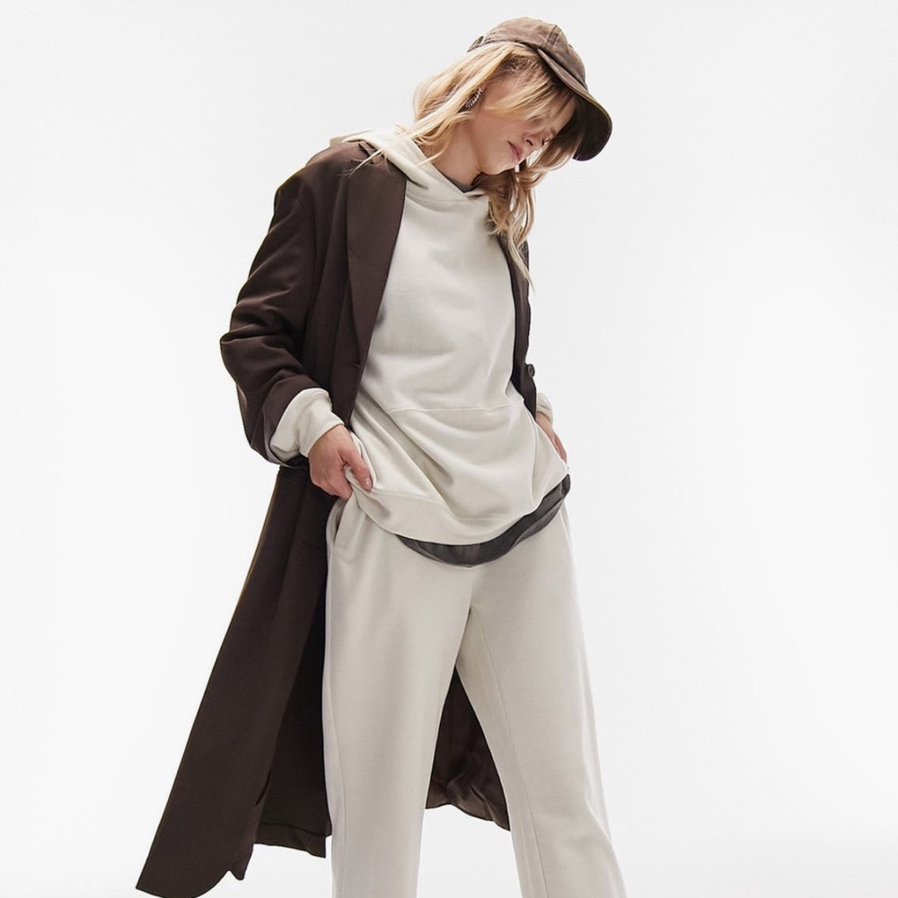 NEW Topshop long oversized coat